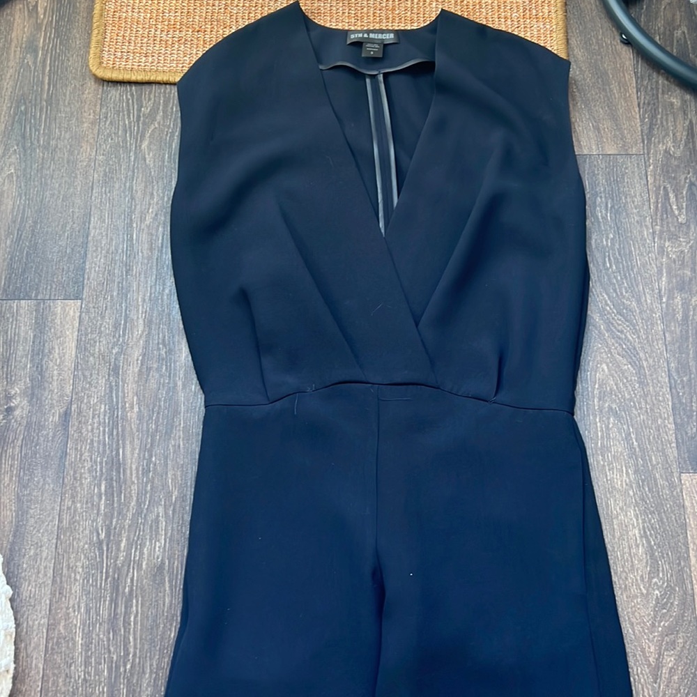 5th & MERCER Black Jumpsuit